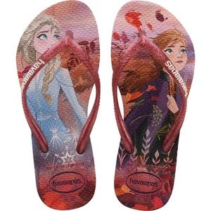 NWOT Disney Frozen 2 Flip Flops Havaianas Kids 10C